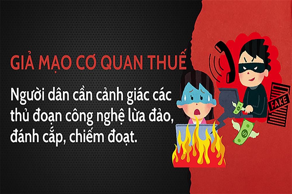 Công an Hà Nội cảnh báo người dân về thủ đoạn mạo danh nhân viên thuế, kê khai thuế điện tử