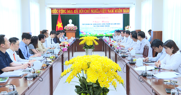 Một huyện của Ninh Thuận được Tập đoàn Hàn Quốc ngỏ ý đầu tư dự án điện khí 4 tỷ USD