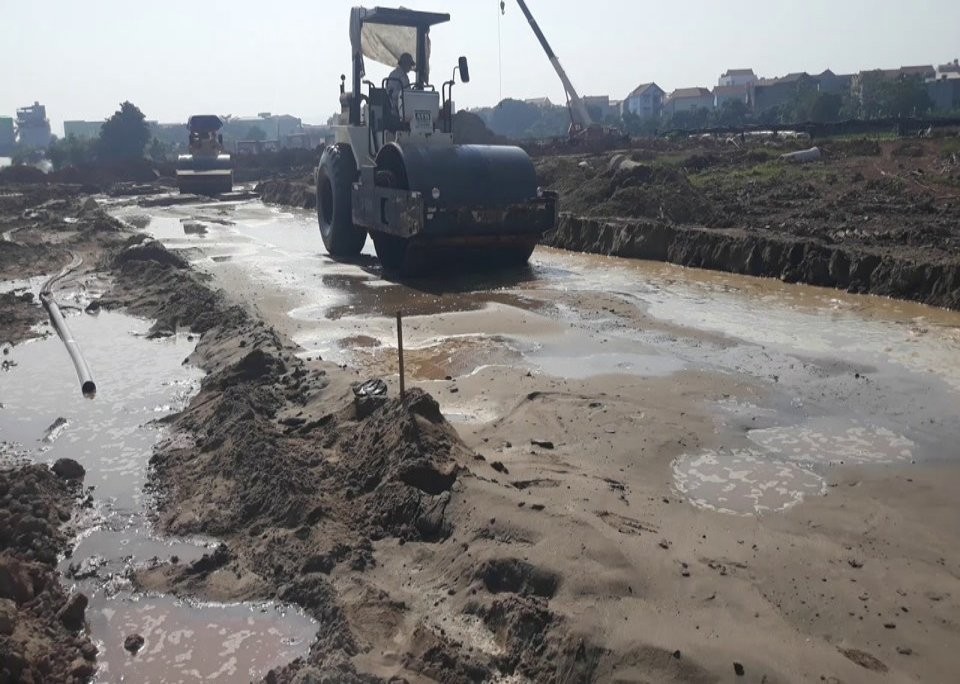 Dùng cát biển làm vật liệu đắp nền đường cao tốc ở Đồng bằng sông Cửu Long
