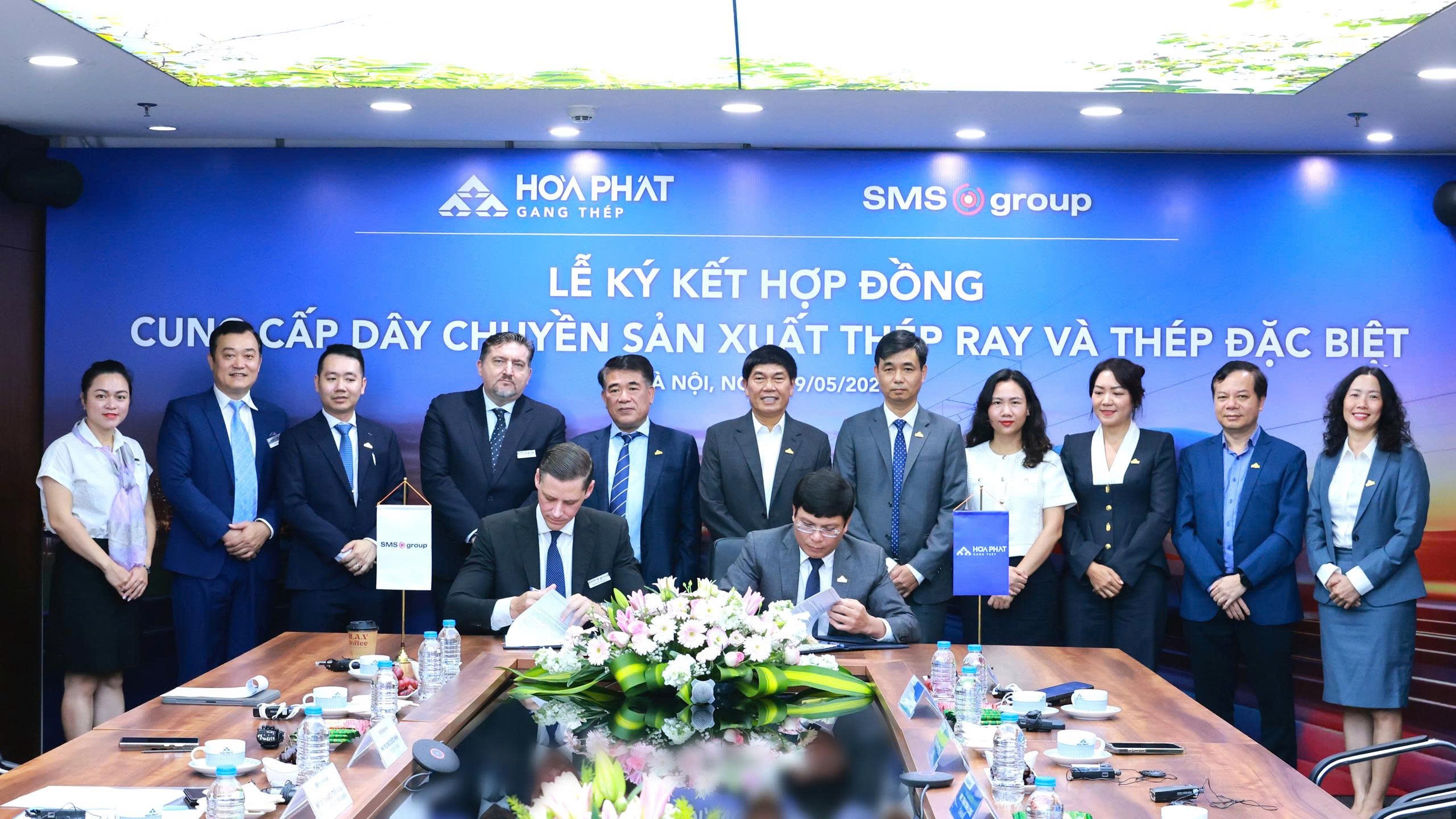 Hợp tác với SMS group của Đức - Hòa Phát trở thành doanh nghiệp duy nhất ở Đông Nam Á sản xuất ray tàu cao tốc