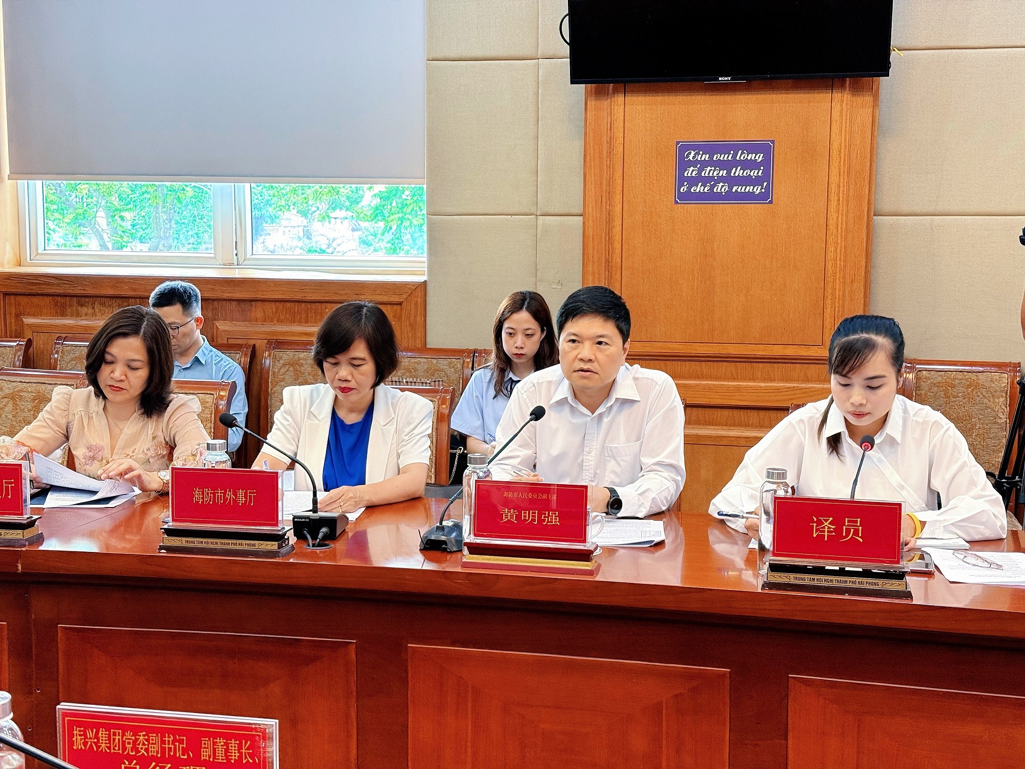 Tập đoàn Trung Quốc muốn phát triển khu công nghiệp quốc tế tại Hải Phòng