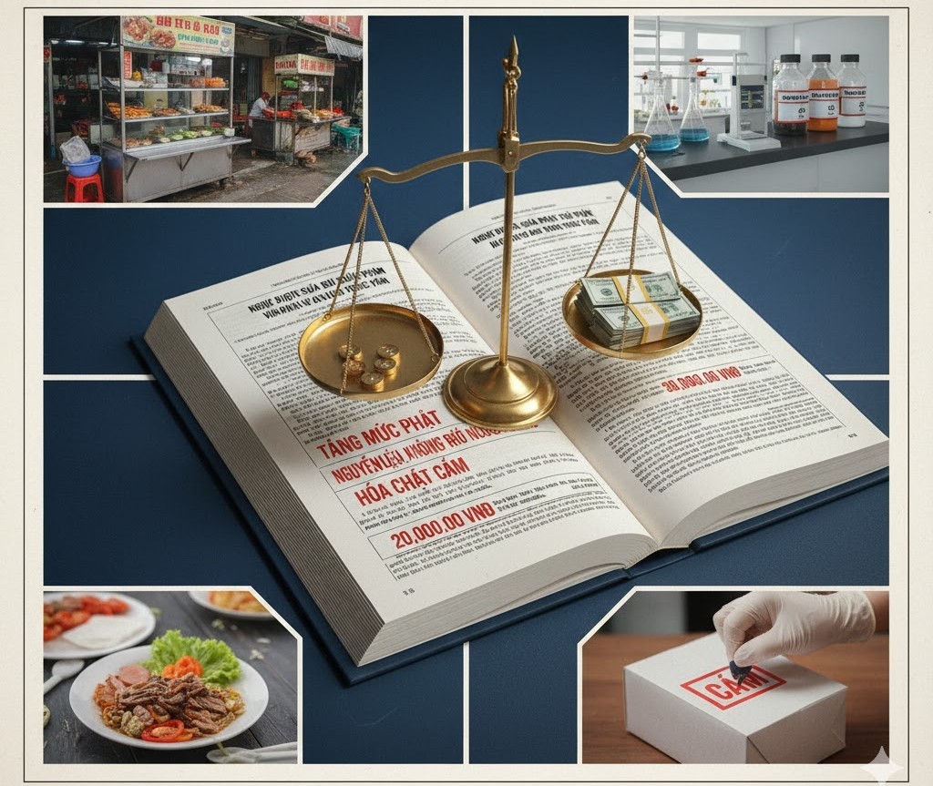 Tăng mức phạt gấp đôi nhiều hành vi vi phạm an toàn thực phẩm