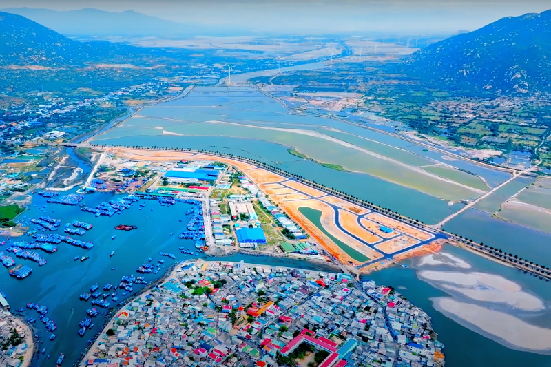 Tiến độ giải phóng mặt bằng dự án Khu đô thị mới Đầm Cà Ná, Khánh Hòa