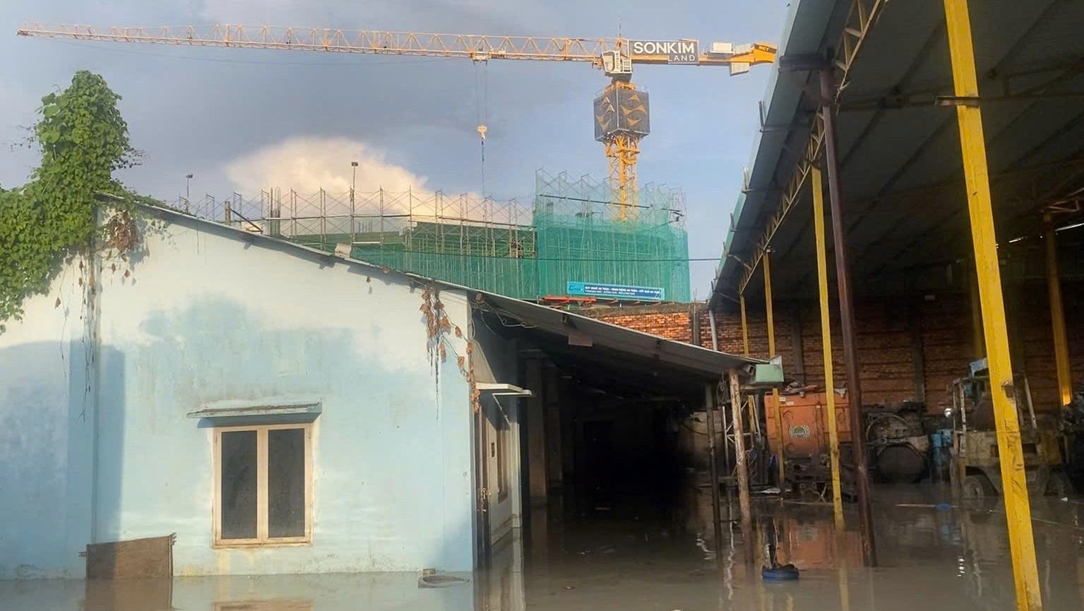 The 9 Stellars do Sơn Kim Land phát triển người dân phường Long Bình “kêu cứu” cứ mưa là ngập úng kéo dài