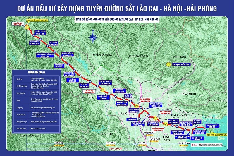 Bộ trưởng Xây dựng nêu lý do đường sắt Lào Cai - Hà Nội - Hải Phòng tăng vốn 86.000 tỷ đồng