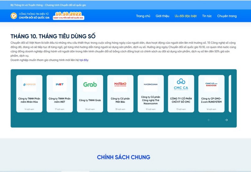 Hưởng ứng ngày chuyển đổi số quốc gia (ngày 10/10): Tháng 10 - Tháng tiêu dùng số