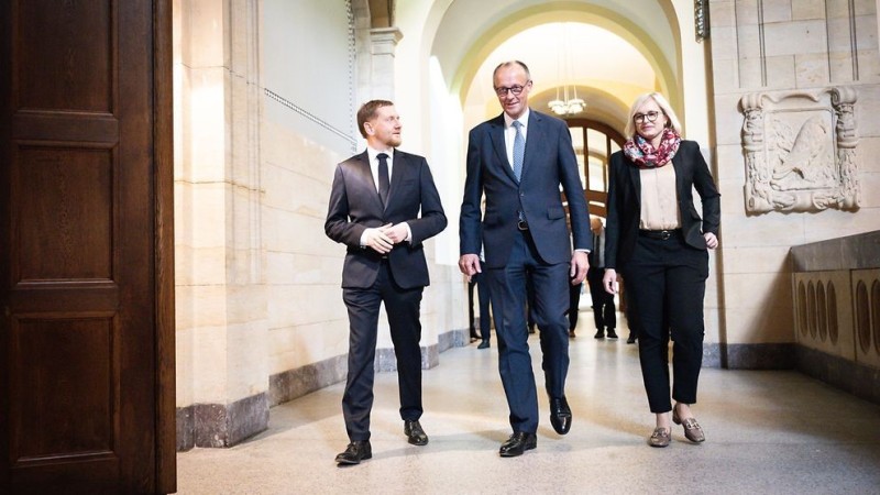 Thủ tướng Friedrich Merz nhấn mạnh vai trò của bang Sachsen trong nền kinh tế Đức