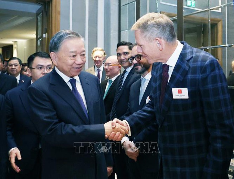 Tổng Bí thư Tô Lâm dự Tọa đàm Doanh nghiệp Việt Nam - Anh