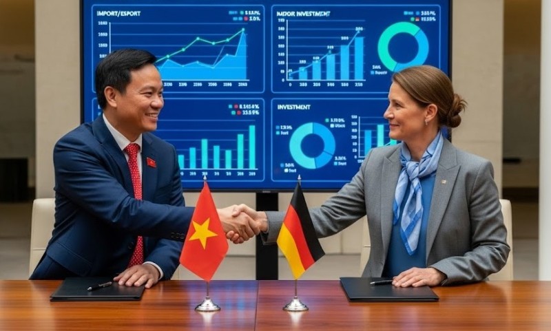 Thương mại Việt Nam - Đức bứt phá: Đạt hơn 11,14 tỷ USD trong 10 tháng đầu năm 2025