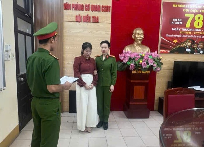 Nguyên Phó Giám đốc ngân hàng HDBank Uông Bí bị bắt