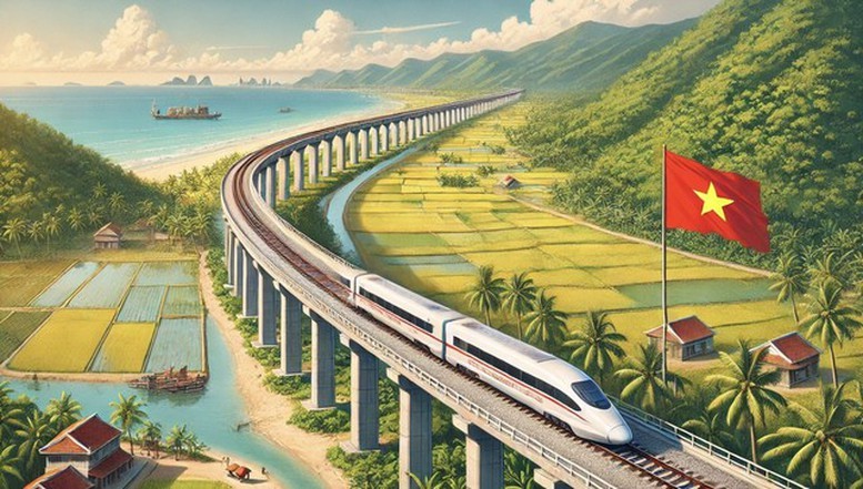 Cuối năm 2026 khởi công Dự án đường sắt tốc độ cao Bắc-Nam