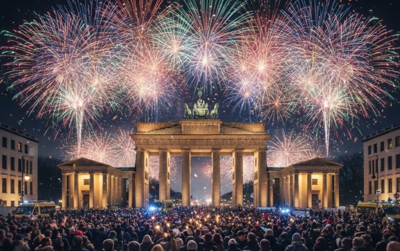 Quy định bắn pháo hoa đêm Giao thừa tại Đức