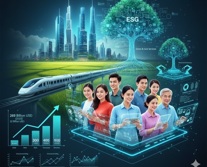 Thị trường nội địa Việt Nam 2025: "Trụ đỡ" Vững chắc và kỷ nguyên tăng trưởng Số