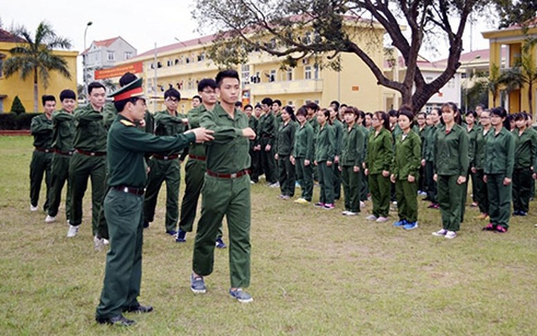 Đối tượng được đăng ký sĩ quan dự bị