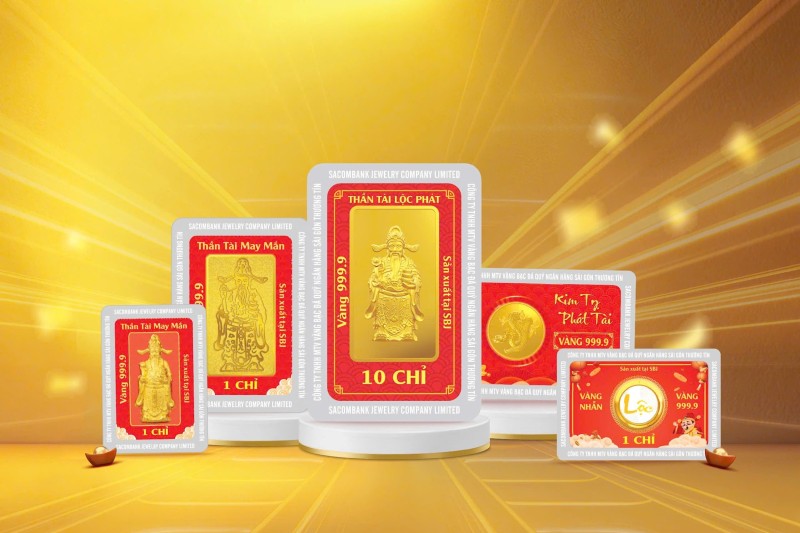 Thấy gì về hoạt động kinh doanh vàng tại Sacombank-SBJ