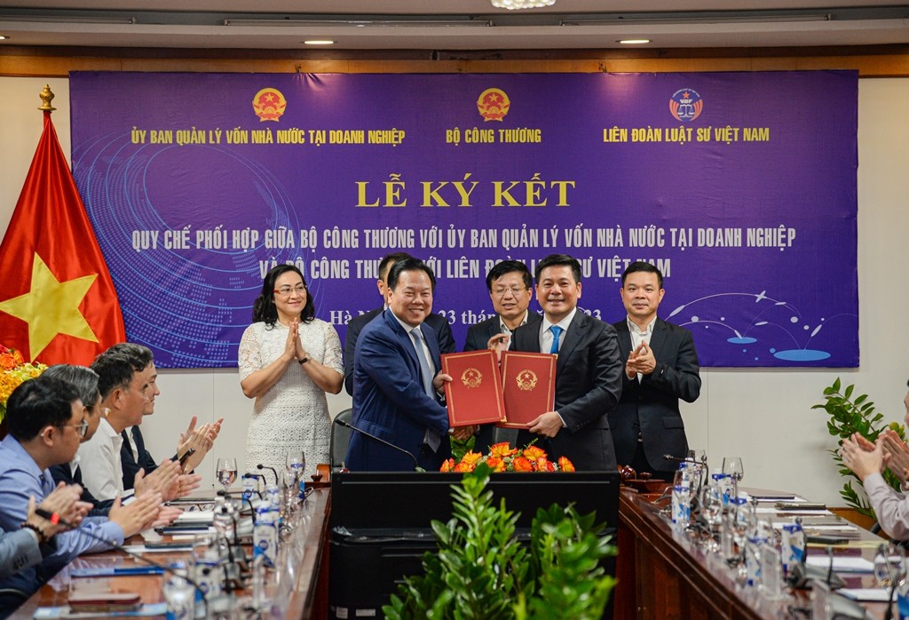Ủy ban Quản lý vốn nhà nước tại doanh nghiệp và Bộ Công Thương ký quy chế phối hợp
