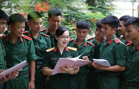 Giải pháp phát huy vai trò của đội ngũ sĩ quan trẻ trong xây dựng môi trường văn hoá ở các học viện, trường sĩ quan quân đội hiện nay