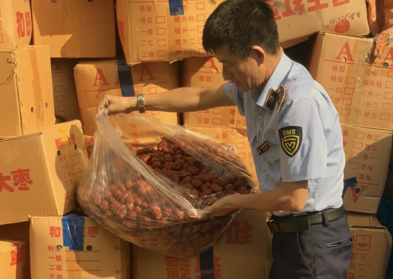 Phát hiện hơn 4 tấn táo đỏ nhập lậu