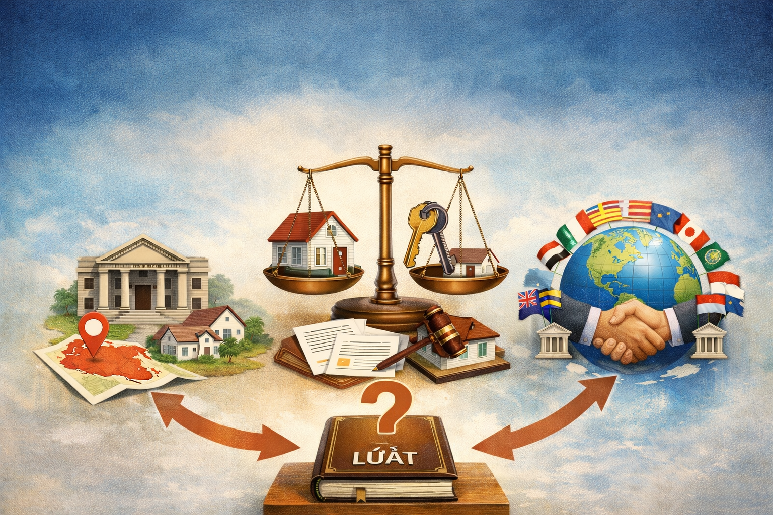 Yêu cầu địa phương, vật quyền, hay hài hòa quốc tế?