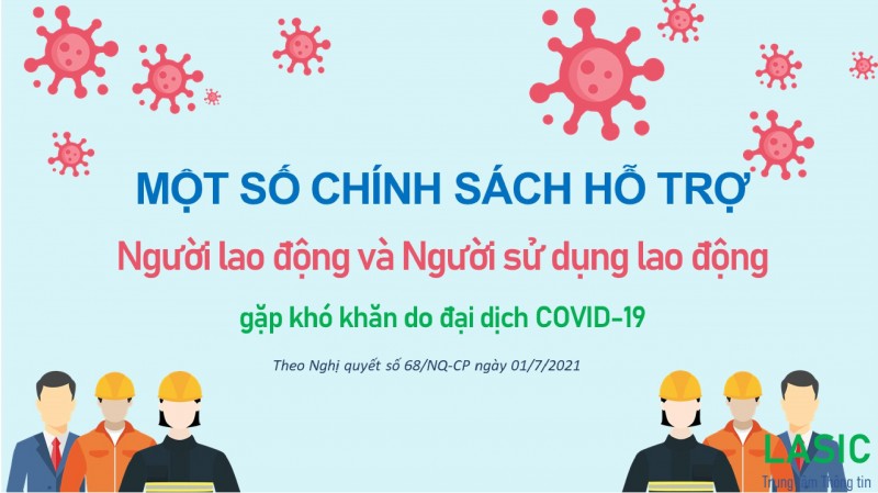 Một số chính sách hỗ trợ người lao động và người sử dụng lao động gặp khó khăn do đại dịch COVID-19