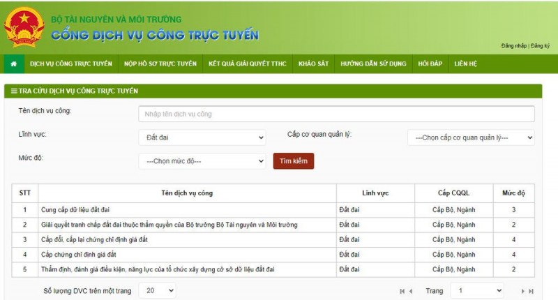 Đề xuất đơn giản hóa 85% TTHC trong lĩnh vực tài nguyên và môi trường
