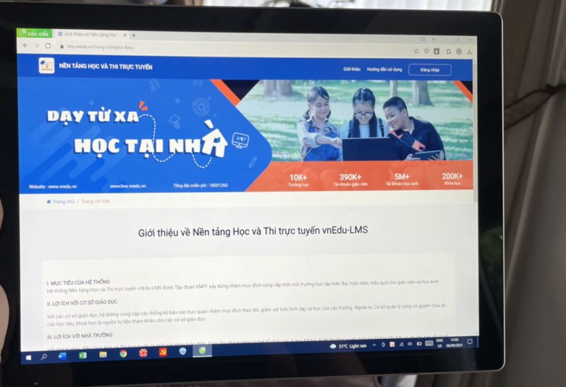 Hệ thống phần mềm hỗ trợ học trực tuyến của VNPT đạt giải vàng tại giải thưởng Kinh doanh Quốc tế