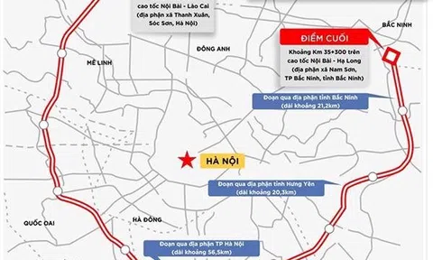 Trước ngày 30/11, Hà Nội sẽ hoàn thành cắm mốc GPMB đường Vành đai 4